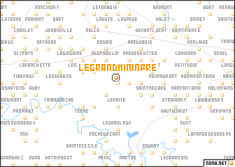 map of Le Grand Mininpré