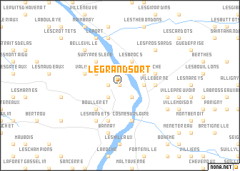 map of Le Grand Sort