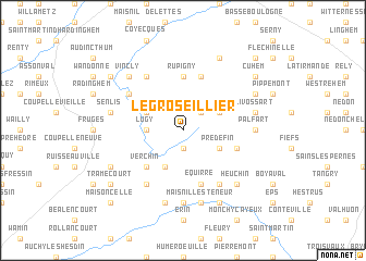 map of Le Groseillier