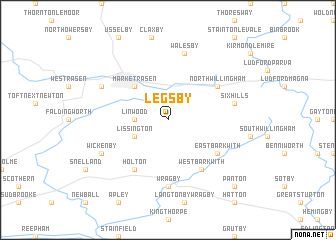map of Legsby