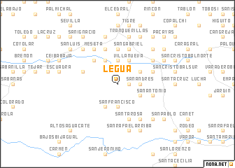 map of Legua