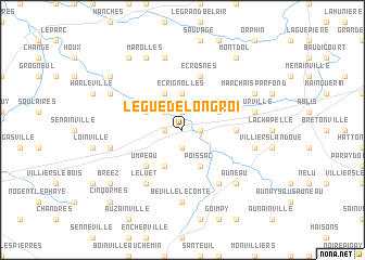 map of Le Gué-de-Longroi