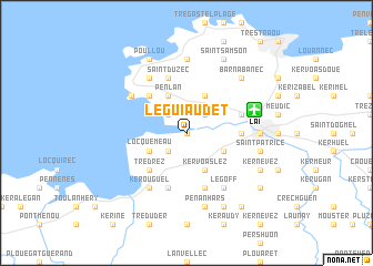 map of Le Guiaudet