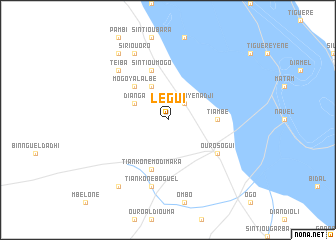 map of Lègui