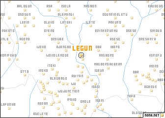 map of Legun