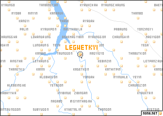 map of Legwetkyi