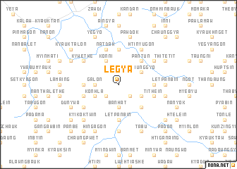 map of Le-gya