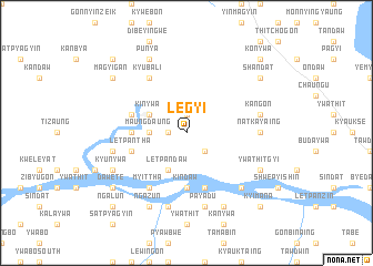 map of Legyi