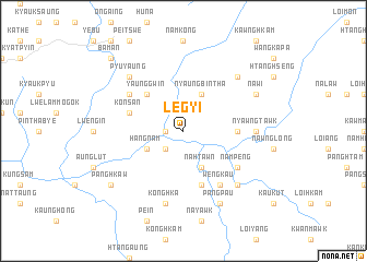 map of Legyi