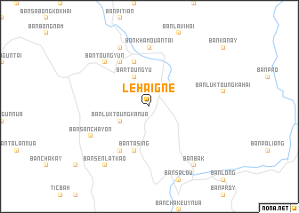 map of Le Haigne
