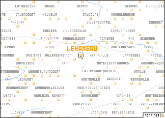 map of Le Hameau