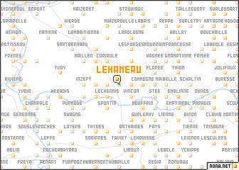 map of Le Hameau