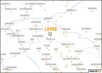 map of Leḩāq