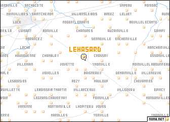 map of Le Hasard