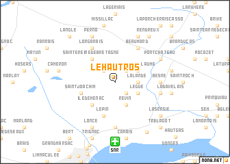 map of Le Haut Ros