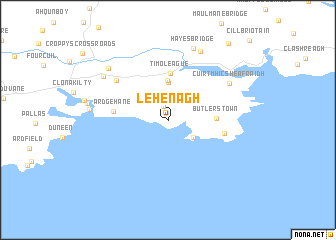 map of Lehenagh