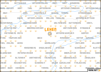 map of Lehen