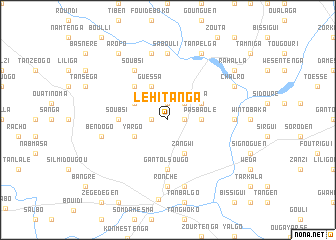 map of Lehitanga