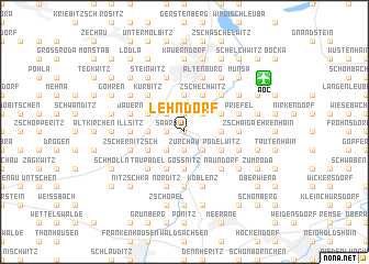 map of Lehndorf