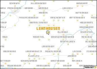 map of Lehnhausen