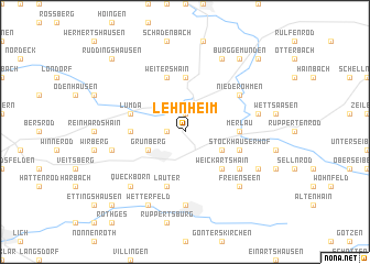 map of Lehnheim