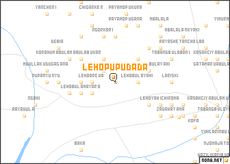 map of Leho Pupudada