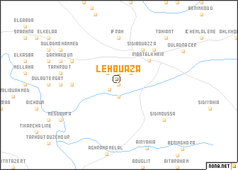 map of Lehouaza