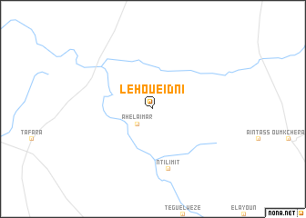 map of Léhoueïdni