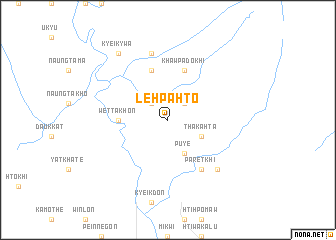 map of Lehpahto