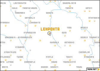 map of Lehpohta