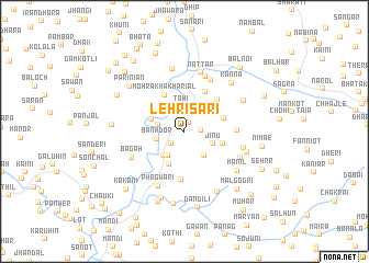 map of Lehri Sari