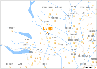 map of Lehri