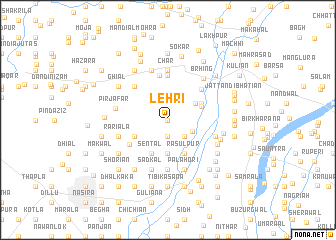 map of Lehri