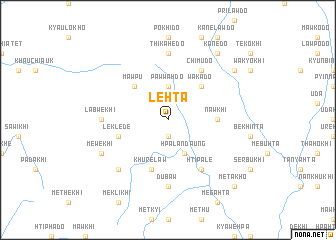 map of Lehta