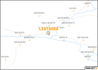 map of Lehtopää