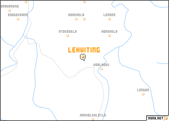 map of Lehwiting