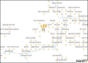 map of Leh