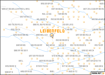 map of Leibenfeld