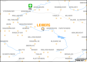 map of Leiberg