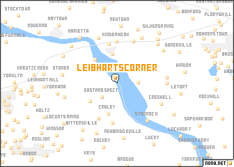 map of Leibharts Corner