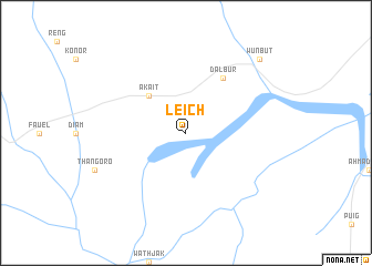 map of Leich