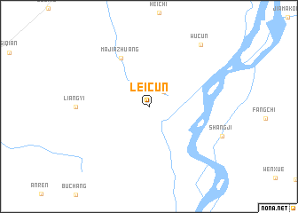 map of Leicun