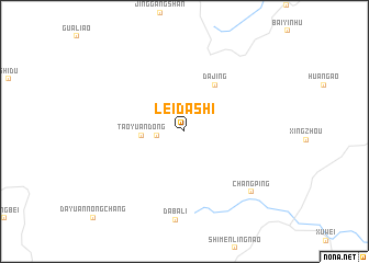 map of Leidashi