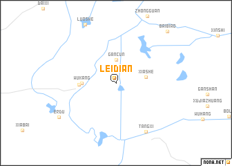 map of Leidian