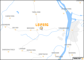map of Leifeng