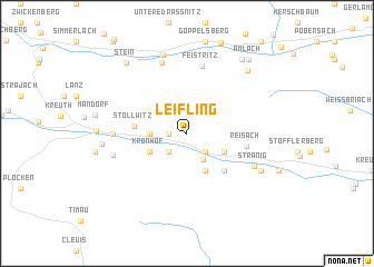 map of Leifling