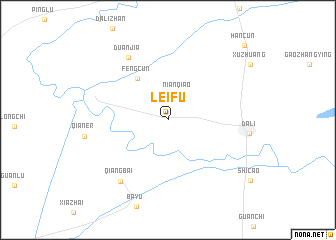 map of Leifu