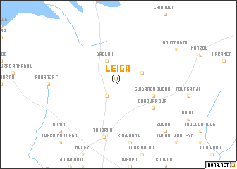 map of Leïga