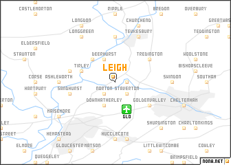 map of Leigh