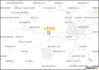 map of Leigh